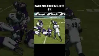 Backbreaker Big Hits #backbreaker #backbreakerfootball #shorts