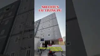 Sri Lotus Coliving & Men&rsquo;s PG | Gowlidoddi #menspg#gowlidoddi#hyderabad#hostels#hydhostel#coliving