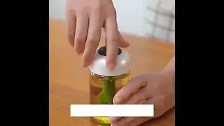 BrushPour Oil Dispenser Bottle