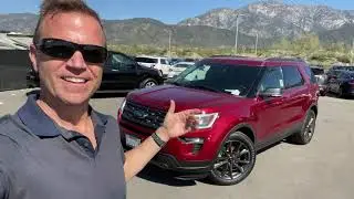 Ford Explorer 2018 XLT FULL walk through.