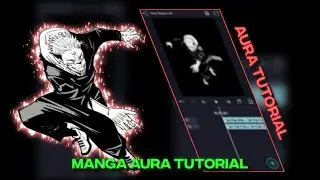 Manga Aura Tutorial | How to add aura to character | #aura #manga #mangaedits #mangaedit  #edit