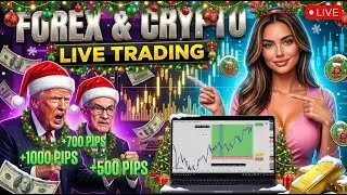 💹Forex & Crypto Live Trading | 24 Dec | Gold Signals | Day 104 | #XAUUSD #ICT #SMC #Analysis