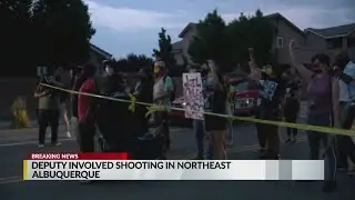 BCSO involved in deadly shooting in northeast Albuquerque; protesters gather