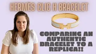 БРАСЛЕТ HERMÈS CLIC H ПОДЛИННЫЙ ПРОТИВ ПОДДЕЛКИ!!!