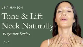 2 Minute Neck Exercise to Tone, Lift & Feel Amazing! | Face Yoga For Beginners (Day 5)