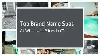 Hot Tubs For Sale In CT | Factory Direct Hot Tubs