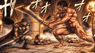 Berserk | Guts vs Nosferatu Zodd full fight Manga 😱🥶 #berserk 