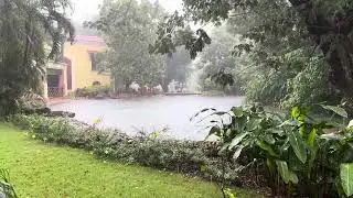 Goa Rain Sound Video Calm #rain #rainsounds #soothing #calming #goarain #goa