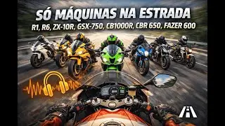R1, R6, ZX-10R, GSX-750, CB1000R, CBR 650, Fazer 600 | S&oacute; m&aacute;quinas na estrada