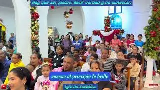 Hay que ser justos, decir verdad y no molestar. Padre Marcos Galvis.