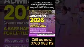 New Admissions Open for 2026 | Join Leeds International School Today! 🎓✨