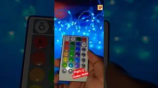 Smart RGB String Lights 💫✨ | Remote Controlled Color Changing | #shorts #ytshorts #diwali
