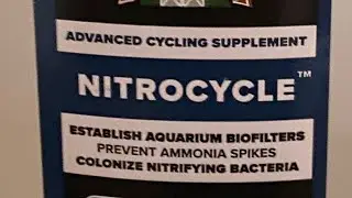 Fish tank cycling.