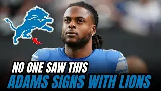 BLOCKBUSTER: DAVANTE ADAMS leaves RAMS, signs with the DETROIT LIONS | Lions News