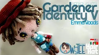 Gardener (Emma Woods) Identity V Amigurumi | The Hair and Hat  | subs 🇮🇩🇺🇲🇲🇽🇵🇹