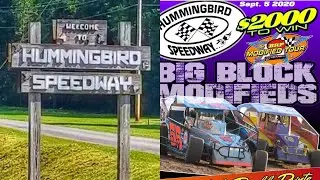 Hummingbird Speedway BRP Modified Tour Debut! 4K Aerial Film