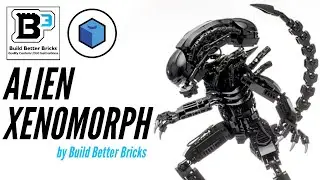 LEGO CUSTOM ALIEN XENOMORPH by Build Better Bricks