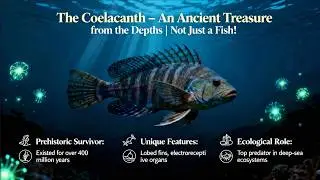 &ldquo;The Coelacanth &ndash; An Ancient Treasure from the Depths | Not Just a Fish!&rdquo;