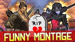 OVERWATCH: Funny Moments 2! SNIPER COUPLE GETS REKT!