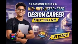 THE DOT DESIGN PRE-SCHOOL | NID NIFT UCEED CEED Preparation & Career Clarity