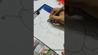 😲How to draw a Cute little 🐝 || Simple drawing,Bee drawing, Easy drawing for beginners, Drawing