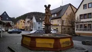 D: Kasendorf. Oberfranken. Bayern. Eindrücke aus der Ortsmitte. März 2019