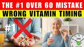 Over 60? Vitamin Timing Mistake That Wastes Your Money (Fix It Fast) | Dr. Hartwell