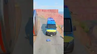Epic BeamNG.Drive crashes! 💥 Real physics, wild stunts, and pure chaos! 🚗🔥 #BeamNGDrive #beamngdrive