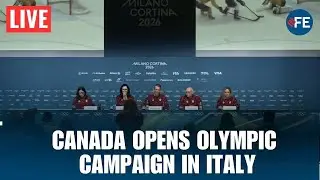 LIVE: Canadian Olympic Team Holds Opening Press Conference at Milano Cortina 2026