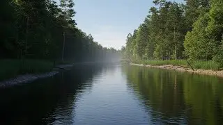 Soothing River Flow Sounds for Anxiety Relief and Restful Healing Sleep | For Better Sleep