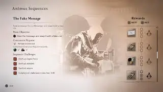 Assassin's Creed Mirage Valley of Memory - The Fake Message - Full Synchronisation