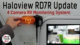 Haloview RD7R Ultimate 4 Camera RV Monitoring System *Update Video*