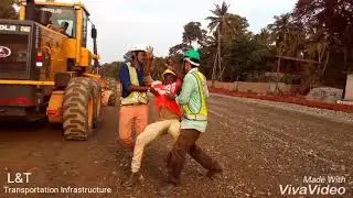 Motor Grader reversing safety awareness video (HSE)