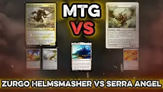 Magic The Gathering NARRATED Duel - Zurgo HelmSmasher VS Serra Angel