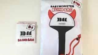 $1 vs $100 Kpop Babymonster blind bag | ASMR | Paper DIY
