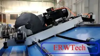 ERWTech Flying Cold Saw Cutting
