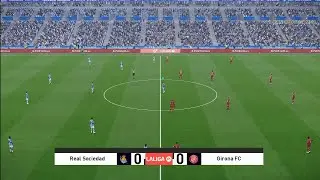Real Sociedad vs Girona en FL 25. No apto para todos los públicos. Manual, leyenda, velocidad -2.