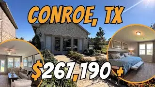 Casas NUEVAS desde 260k | Montgomery Oaks en Conroe TX | Glacier Plan | Meritage Homes