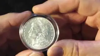 Sweet score on a 1898 Morgan Silver Dollar BU from a pawn shop for $25