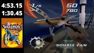 Freekstyle - Rocket Garden 3 lap speedrun 4:53.15 + 1 lap 1:30.45