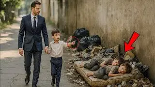 «ПАПА, ОНИ КАК Я!» — МАЛЬЧИК УКАЗАЛ НА ДВОИХ В МУСОРЕ, И МИЛЛИОНЕР ЗАМЕР…
