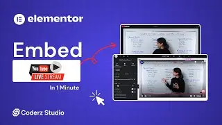 Embed YouTube Live in Elementor &ndash; Easy WordPress Tutorial