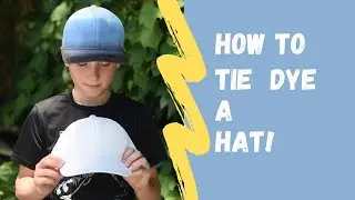 How to Tie Dye a Hat