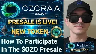 $OZO - OZORA AI TOKEN PRESALE CRYPTO COIN HOW TO BUY OZO ETHEREUM BLOCKCHAIN ETH NEW ICO ERC-20 2026
