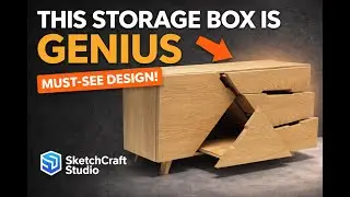 Unique Geometric Storage Box