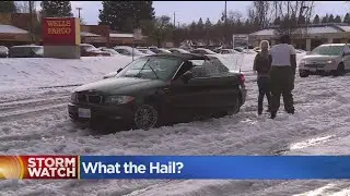 Wild Winter Weather Blankets Sacramento In White, But It Wasn't Snow