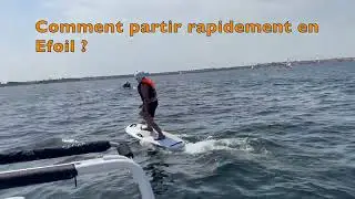 Comment partir rapidement en surf foil &eacute;lectrique : Efoil