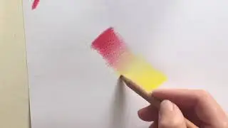Impariamo a sfumare con i colori a pastello 🎨