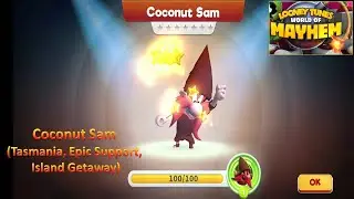 [*/\*] Looney Tunes World of Mayhem &mdash; разблокируйте Коконат Сэм (поддержка Epic, побег с острова)
