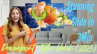 Create Stunning PowerPoint Title Slides in 60 Seconds (2025 Tutorial!) 2025 PowerPoint Hack